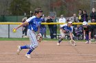 Softball vs Emerson  Wheaton College Softball vs Emerson College in game 2 of their doubleheader. - Photo by Keith Nordstrom : Wheaton, Softball